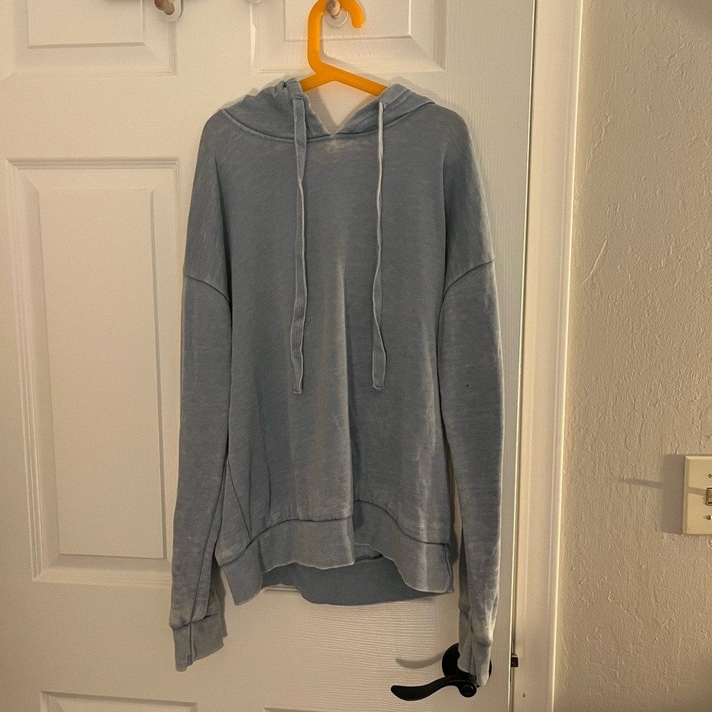 Blue Hoodie, good condition size small